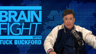 Stephen Colbert mourns Alex Jones' loss with his own spot-on Alex Jones parody